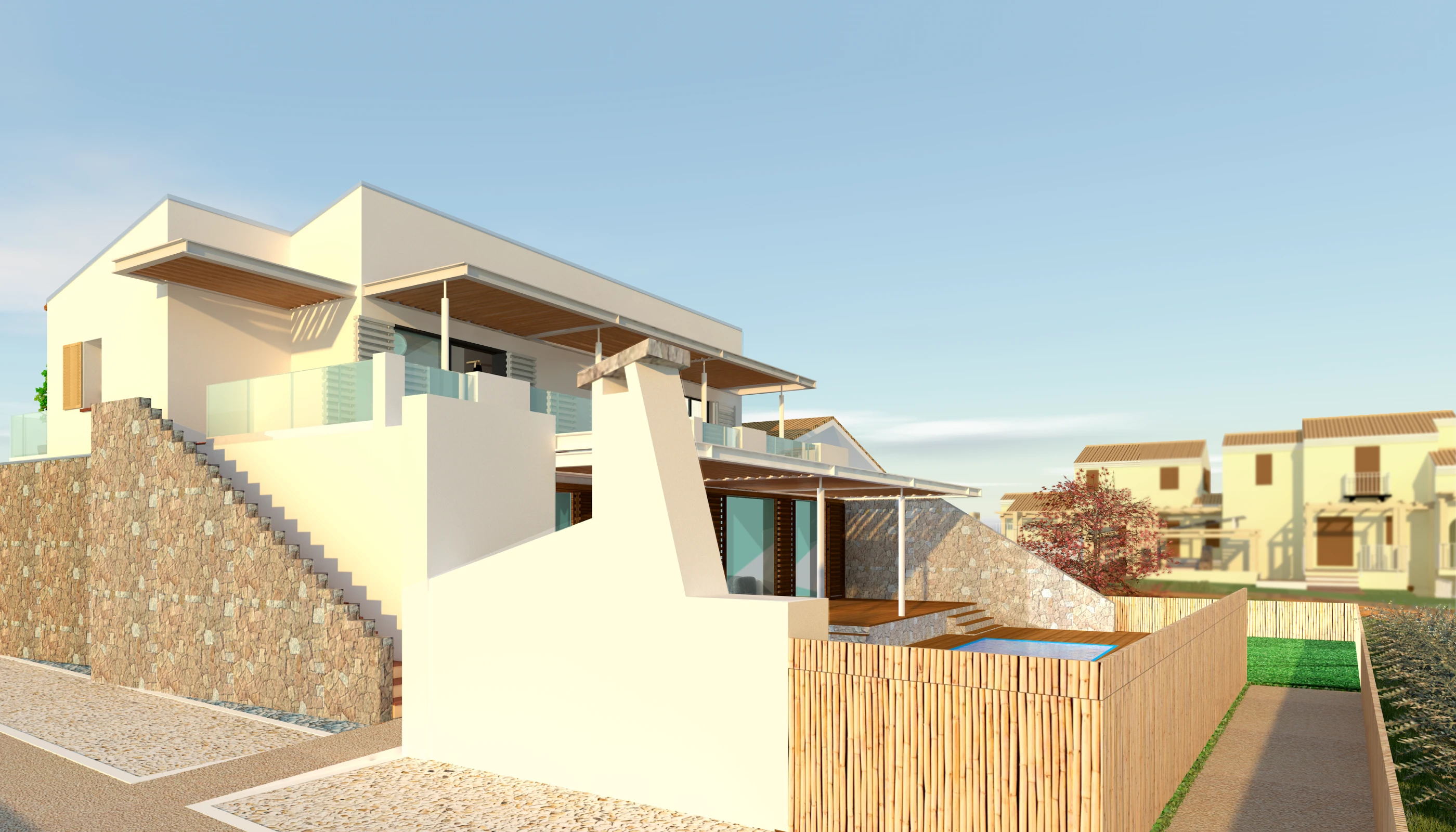 Residenza Pedra Longa, render di progetto 12